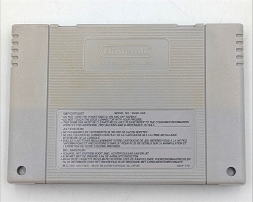 Street Fighter II - Cartridge - SNES Spil - (FAH) (B Grade) (Genbrug)